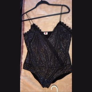 Glittery bodysuit
